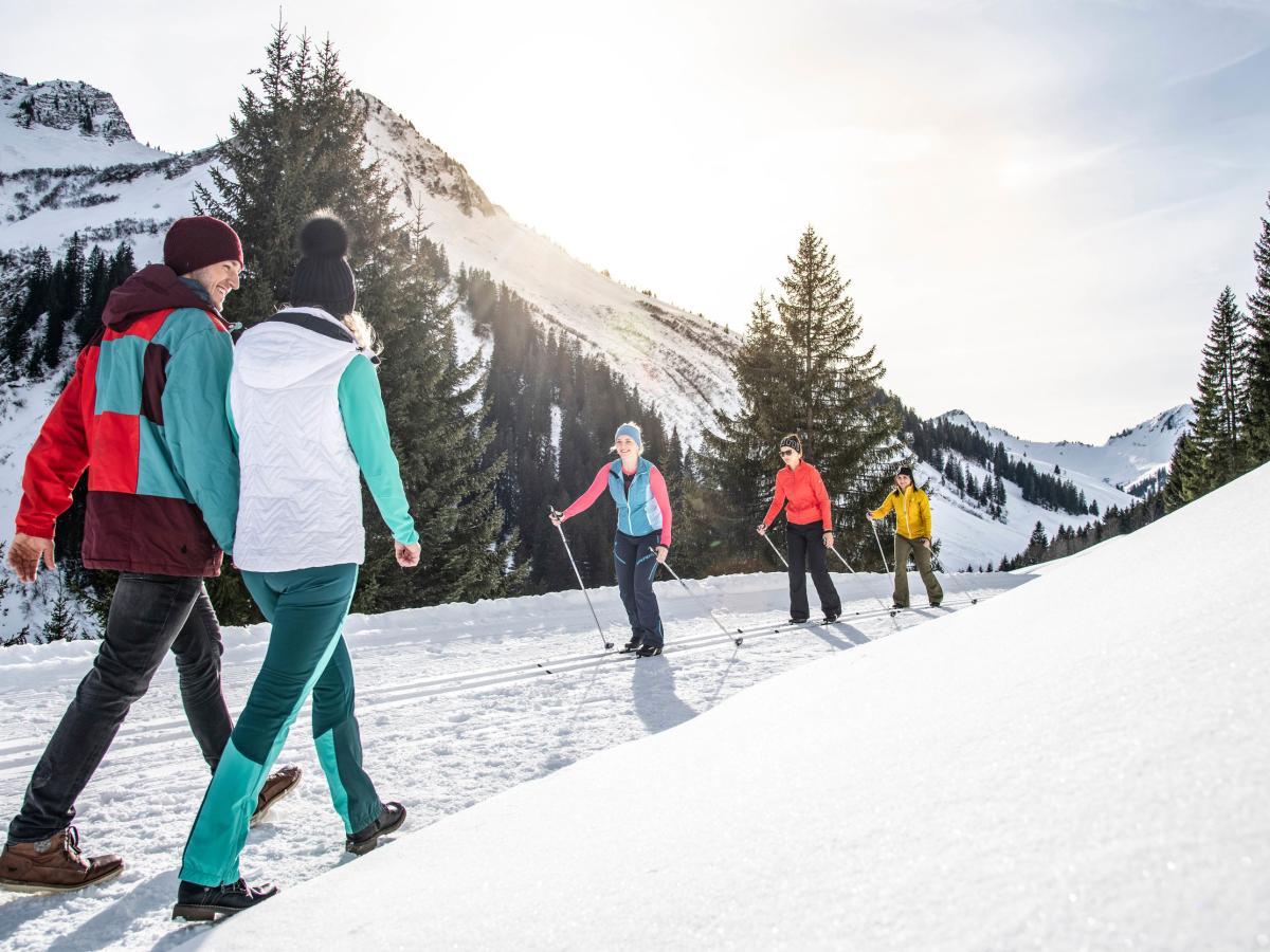 Langlaufen und Winterwandern in Damüls im Bregenzerwald
