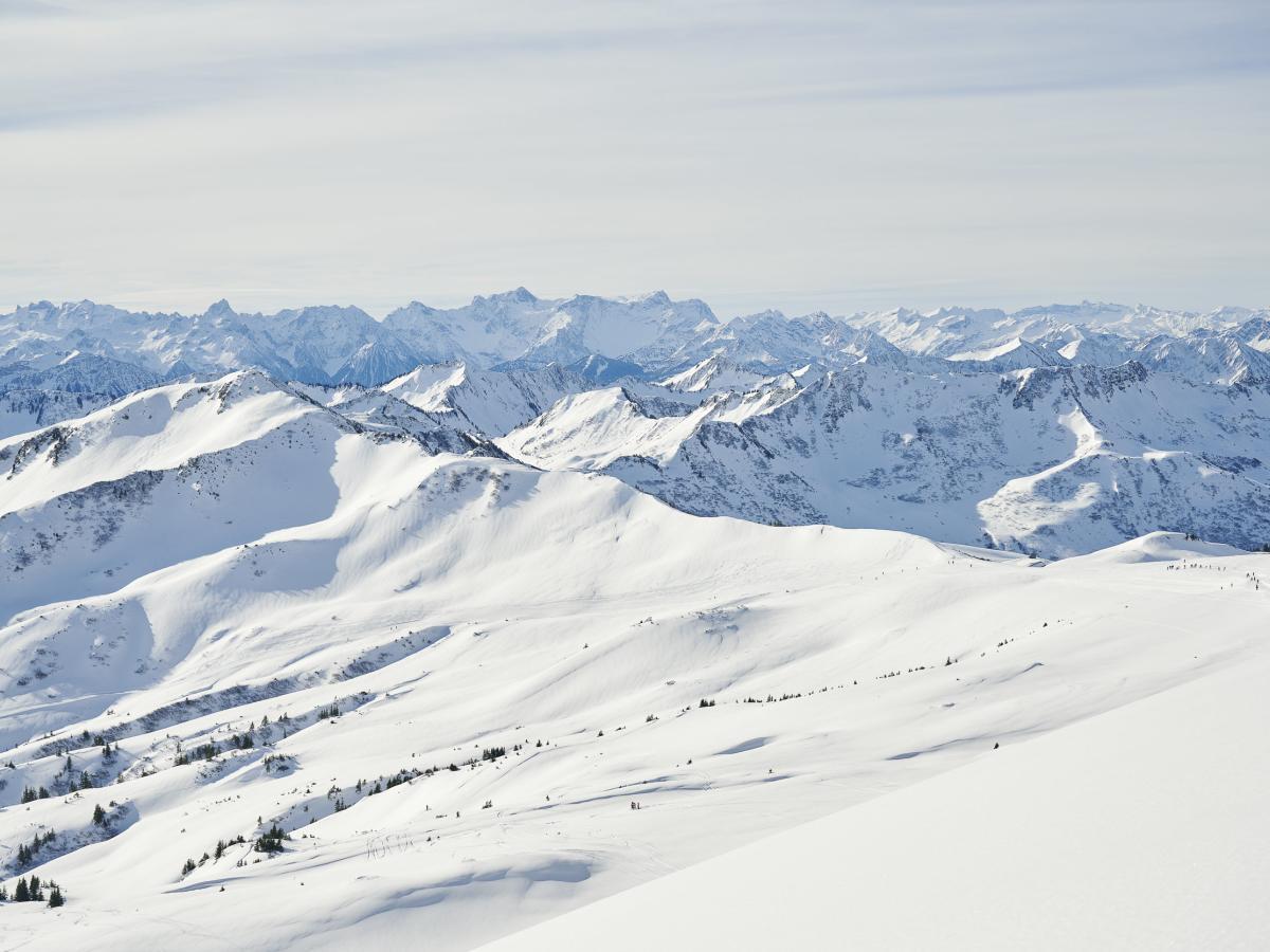 Skigebiet Damüls Mellau im Bregenzerwald
